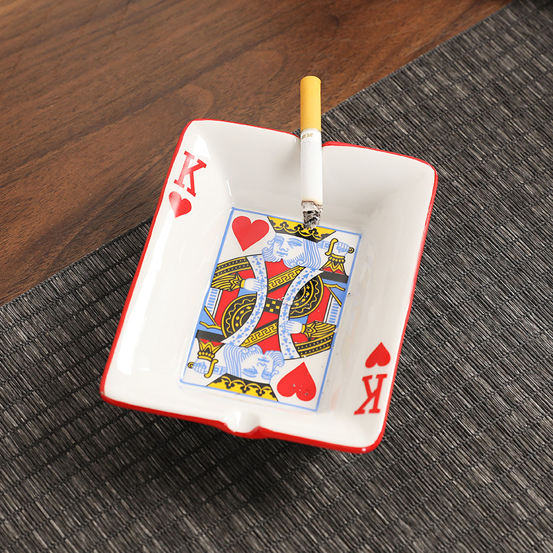 Board Game Hotel - Kreative Keramik Aschenbecher für Home Office