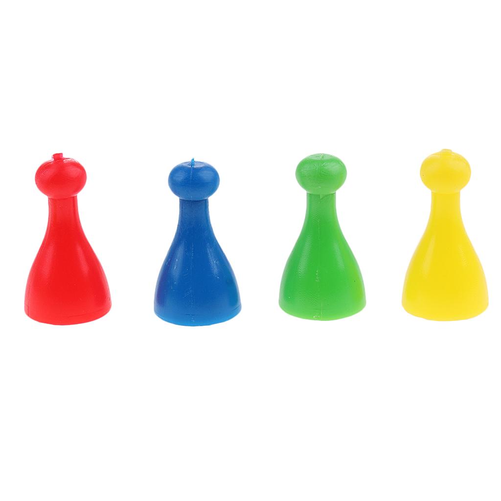 Board Game Halma - Halma Brettspiel-Zubehör Plastik-Schachfiguren Farbige Stücke für