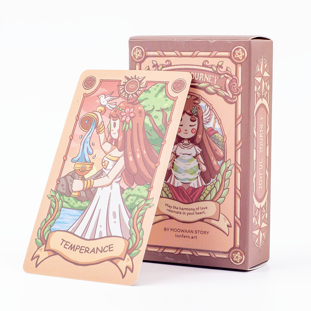 Board Game Research - Joyful Journey Tarot Deck -78 Kartenbrettspiel