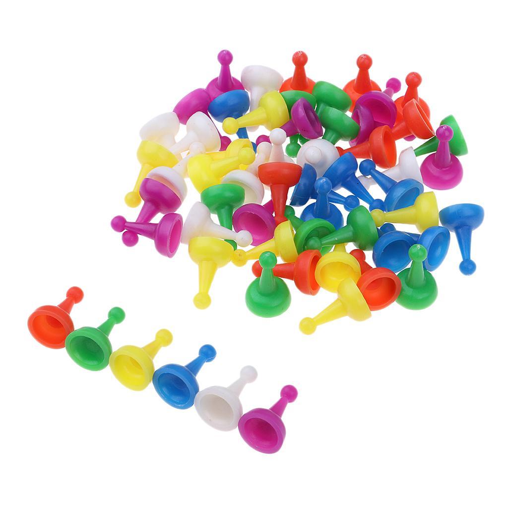 Board Game Halma - 60 Stück Brettspiel Schachfiguren Dame Kunststoffzubehör