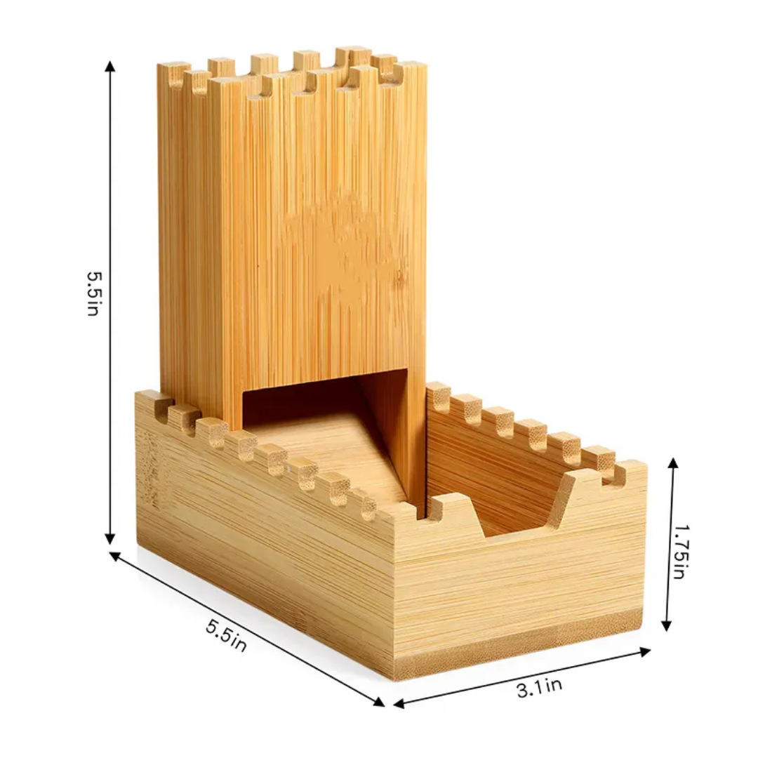 Würfelturm aus Holz, zusammenk – Dice Tower Wooden Bewertung und Preis