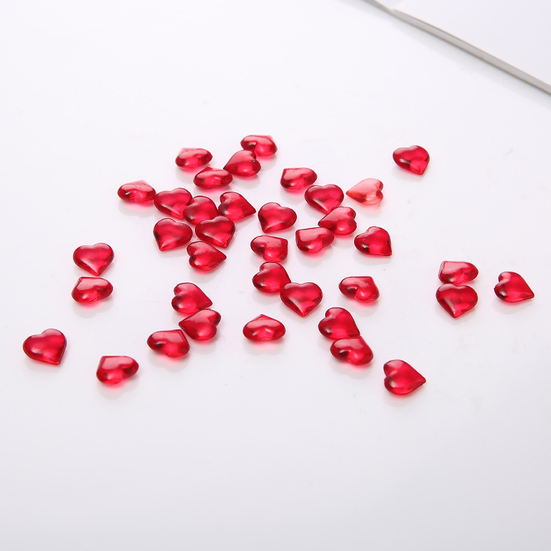 100PCS 10*4mm Herz Form Acryl  – Board Game Verdant Bewertung und Preis