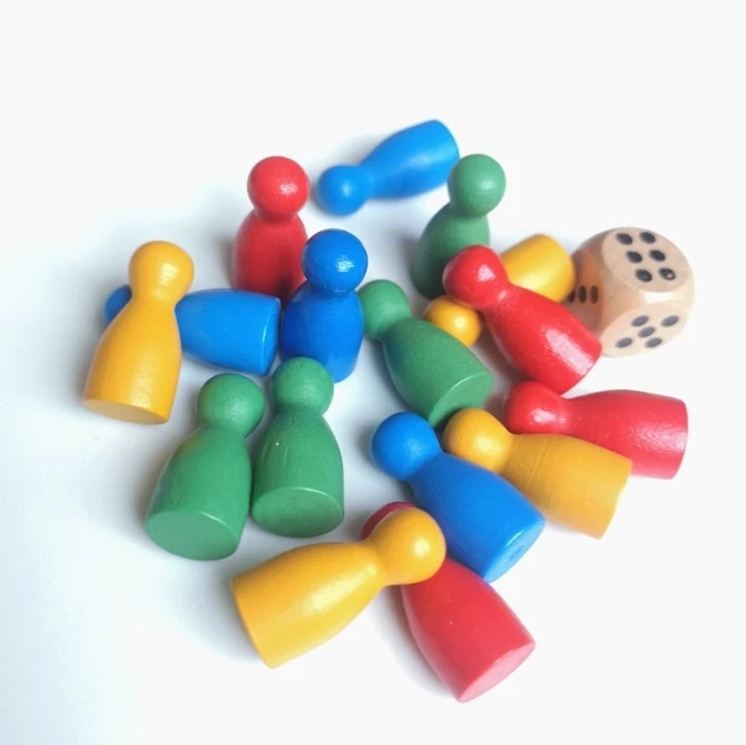 100 Stück bunte Holz-Schachmar – Board Game Verdant Bewertung und Preis