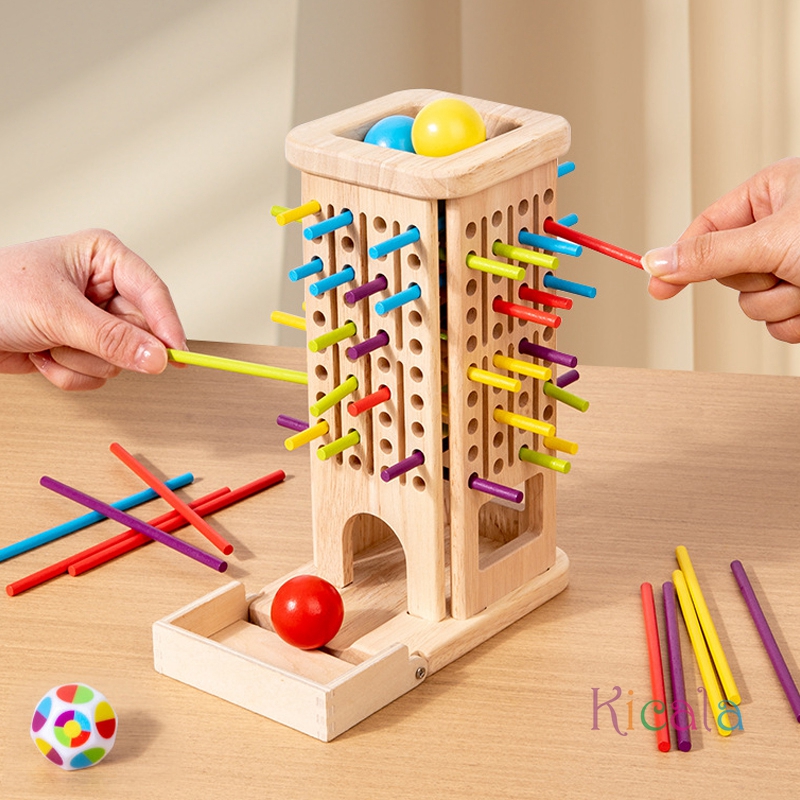 Montessori Spiel Holz Stick Tu – Dice Tower Wooden Bewertung und Preis