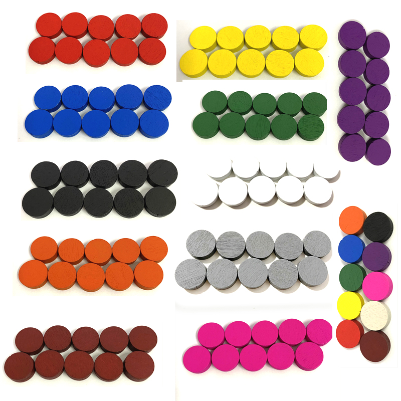100 stück Durchmesser 15*5 MM  – Board Game Verdant Bewertung und Preis