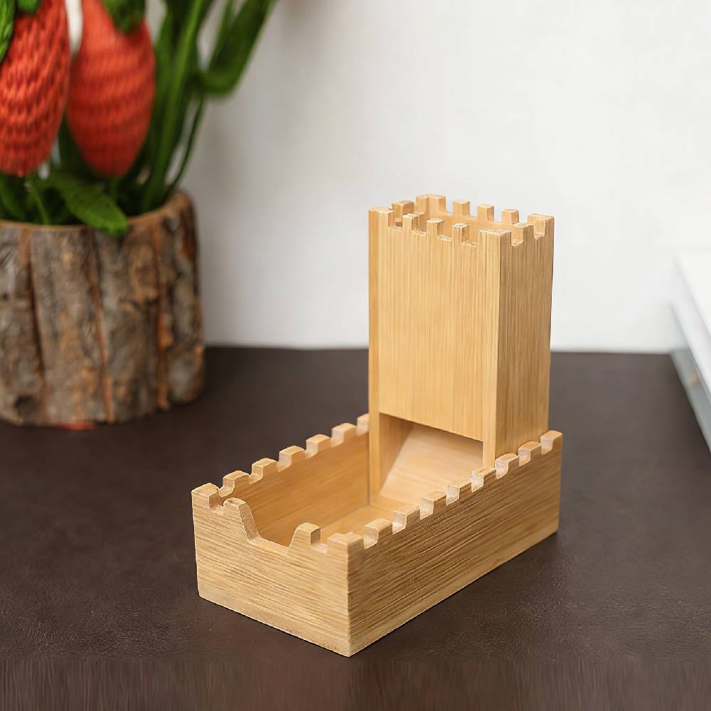 Premium Natürlicher Bambus Fal – Dice Tower Wooden Bewertung und Preis