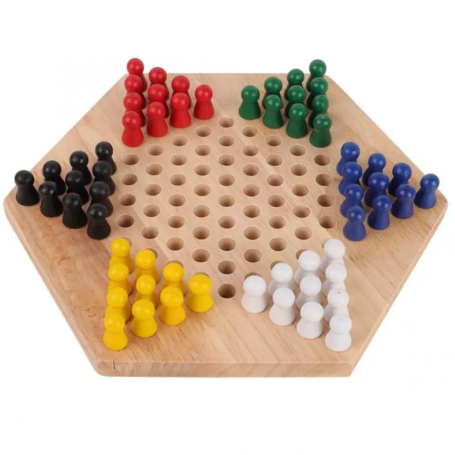 Hölzernes Lernspielbrett für K – Board Game Halma Bewertung und Preis