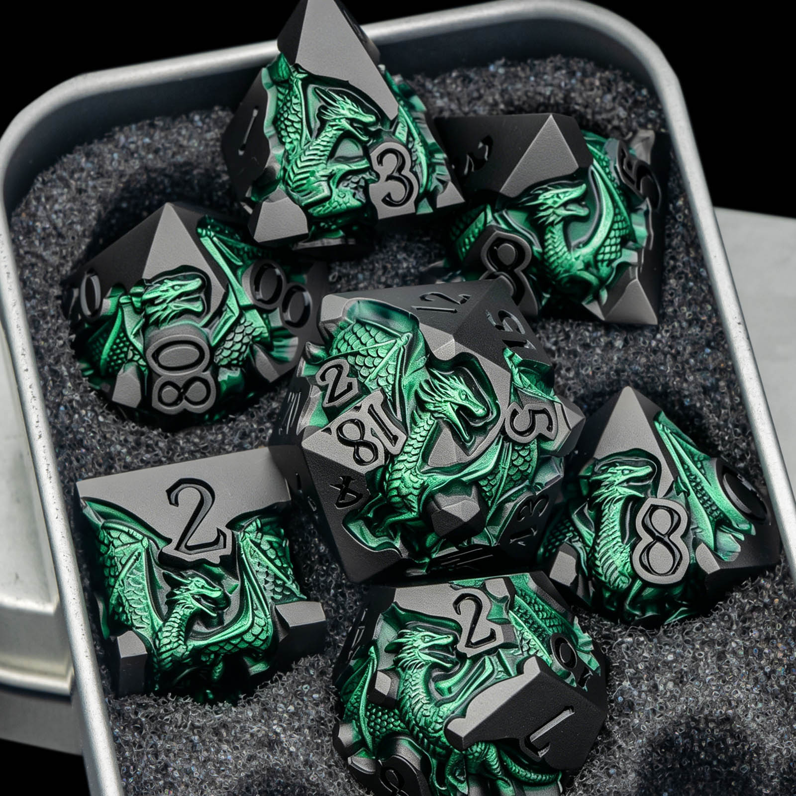 Drachen DND Würfelset für Roll – Dice Tower Wooden Bewertung und Preis