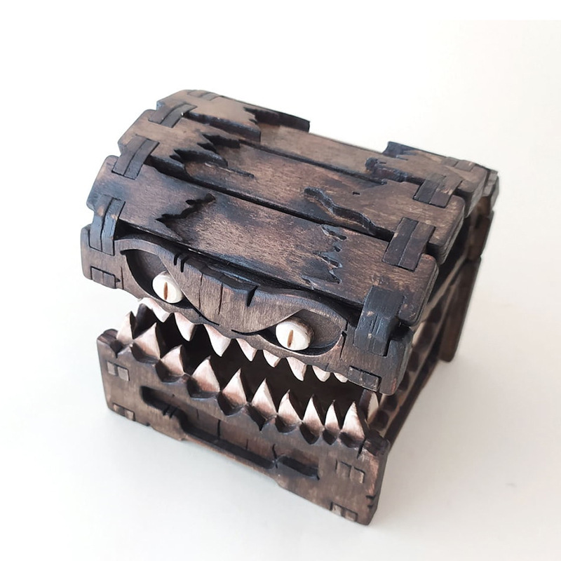 Mimik Brust für Dungeons und D – Dice Tower Wooden Bewertung und Preis