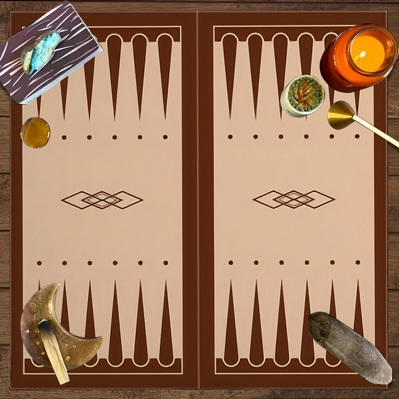 1 Stück braunes Backgammon-Bre – Board Game Hotel Bewertung und Preis