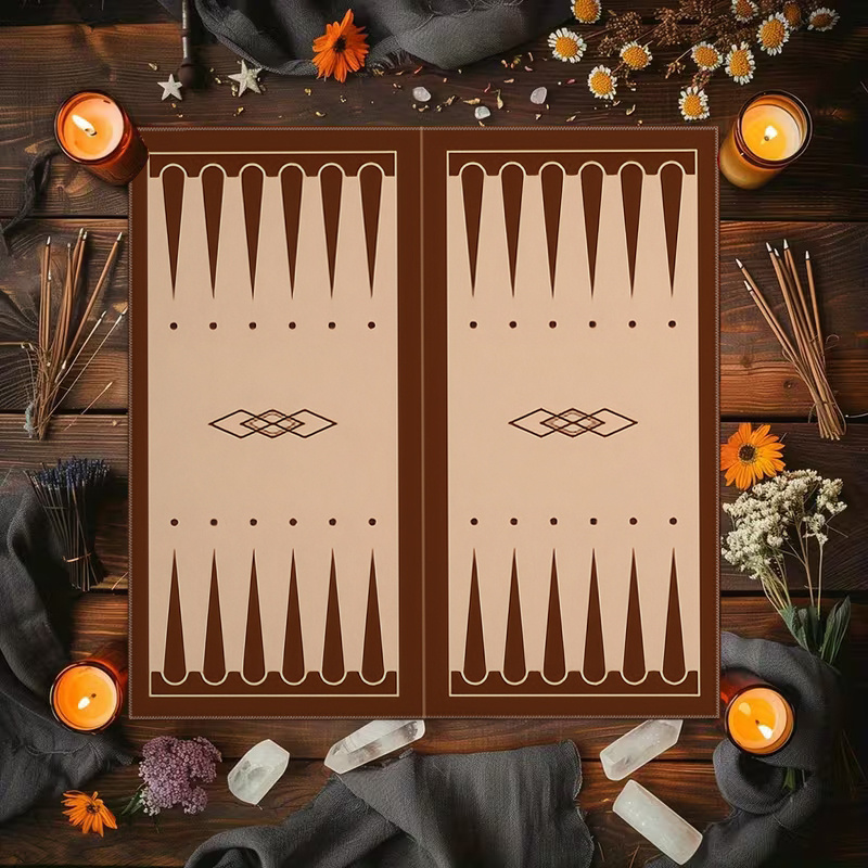 1 Stück braunes Backgammon-Bre – Board Game Hotel Bewertung und Preis