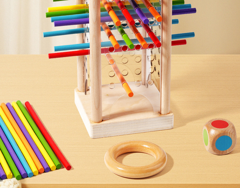 Lernspielzeug - Desktop-Würfel – Dice Tower Wooden Bewertung und Preis