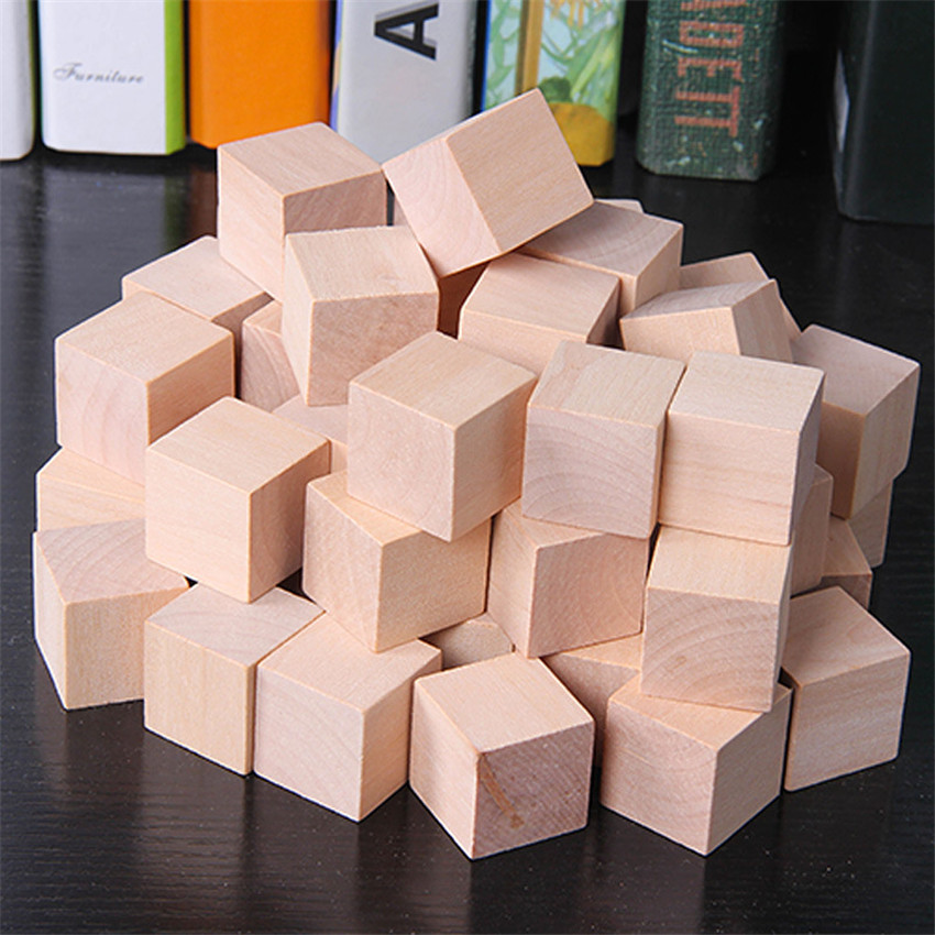 30 Stück/Set 2x2cm Bunte Holzw – Dice Tower Wooden Bewertung und Preis