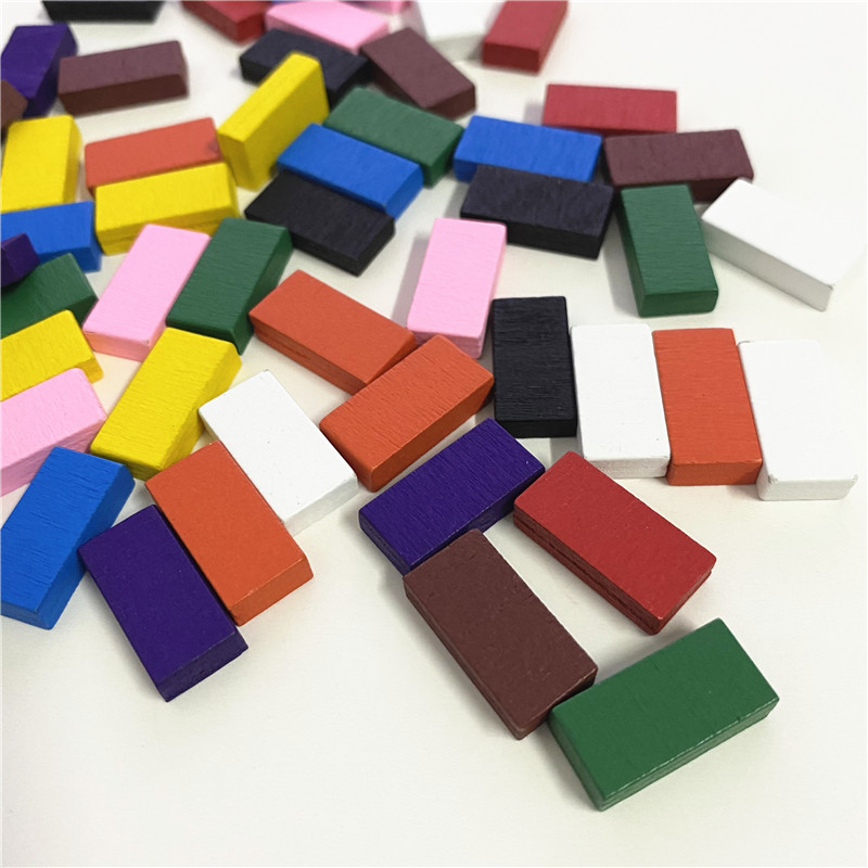 50 Pcs 20*10*5mm Bunte Ziegel  – Board Game Verdant Bewertung und Preis