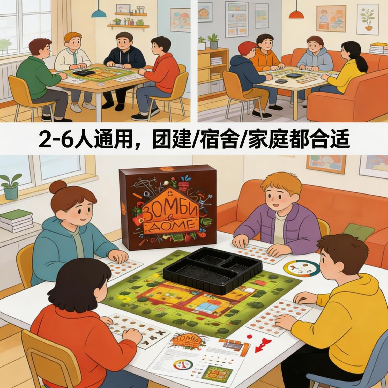 Russische Version des Zombie-S – Board Game Zombicide Bewertung und Preis